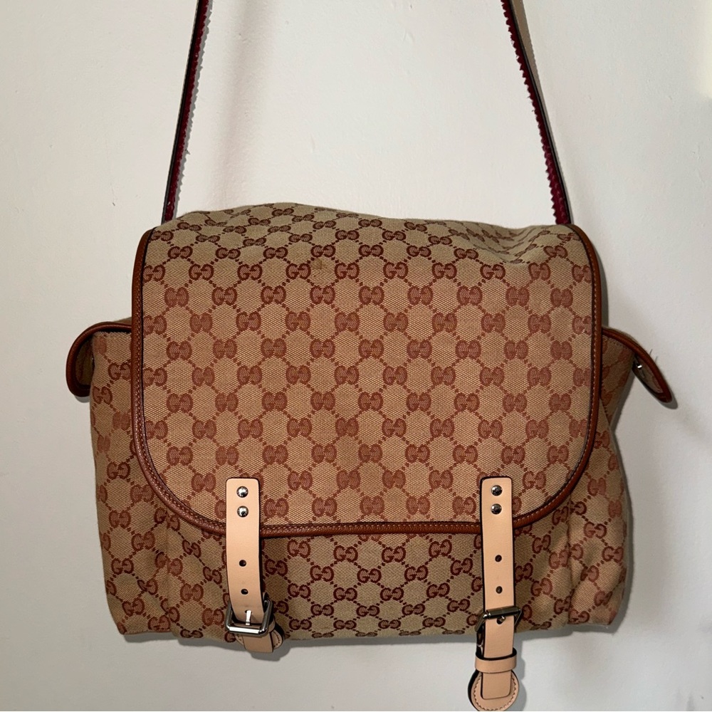 Gucci GG Plus Diaper Bag - Like New Authentic